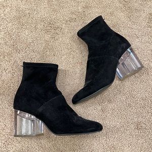 Steve Madden “Lusty” suede ankle boots